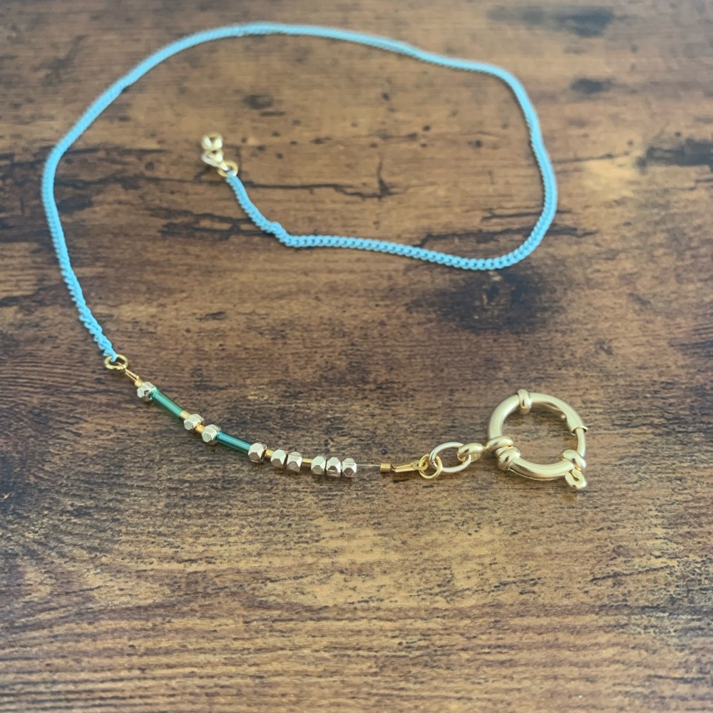 🌸Morse Code “Siren” Necklace - Picture 4 of 7